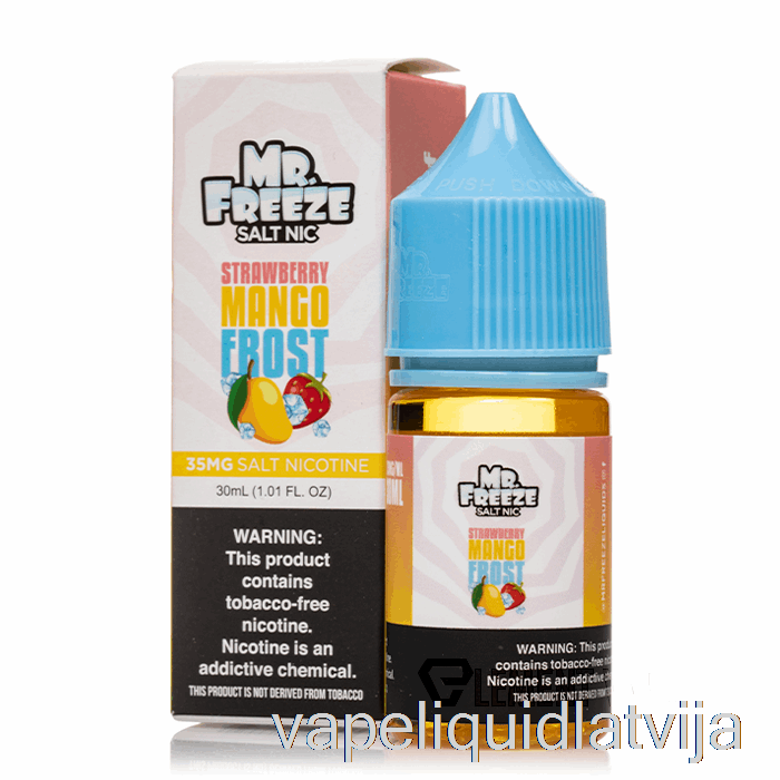 Zemeņu Mango Sals - Mr Saldēti Sāļi - 30 Ml 35 Mg Vape šķidrums